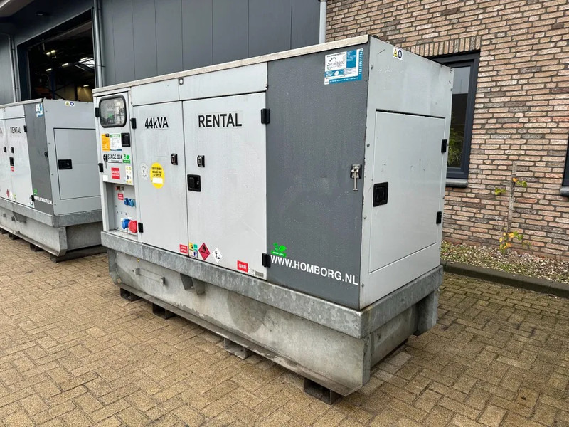 Groupe électrogène Europower EPUS44TDE Kubota Leroy Somer 44 kVA Supersilent Rentalg eneratorset 2018 !: photos 12