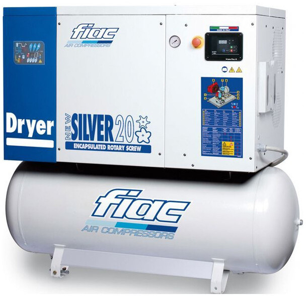 Fiac Lijst High Quality Silent Schroefcompressoren met luchtdroger en ketel - Compresseur d'air: photos 1 Fiac Lijst High Quality Silent Schroefcompressoren met luchtdroger en ketel - Compresseur d'air: photos 1