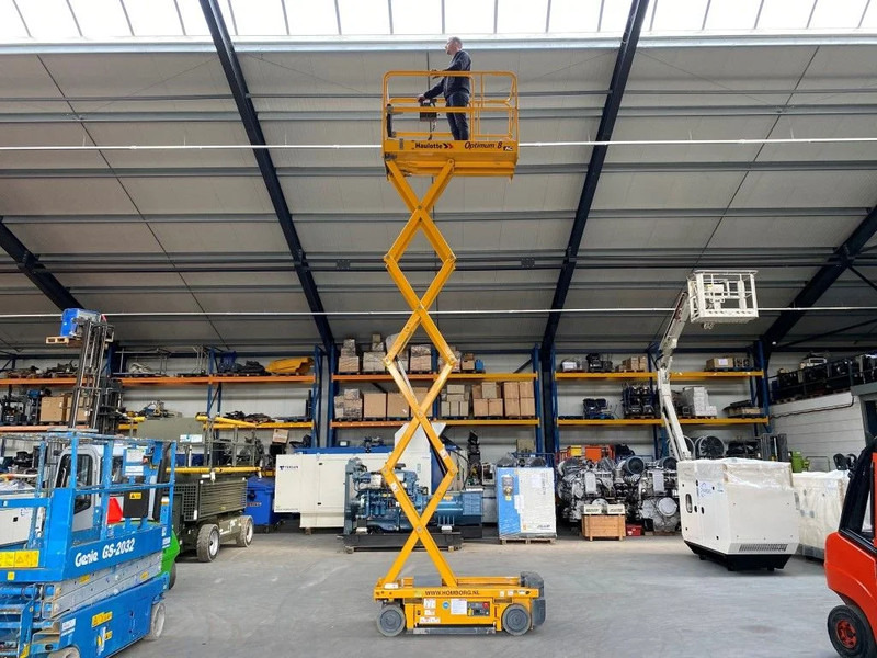 Haulotte Optimum 8 Elektrische Schaarhoogwerker 7.8 meter werkhoogte als nieuw ! 28 uur ! - Nacelle ciseaux: photos 4 Haulotte Optimum 8 Elektrische Schaarhoogwerker 7.8 meter werkhoogte als nieuw ! 28 uur ! - Nacelle ciseaux: photos 4