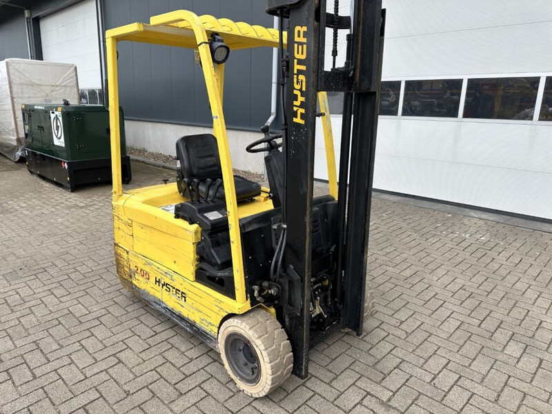 Chariot élévateur électrique Hyster J2.00XMI 2 ton Triplex Freelift Sideshift Elektra Heftruck accu 2012: photos 5