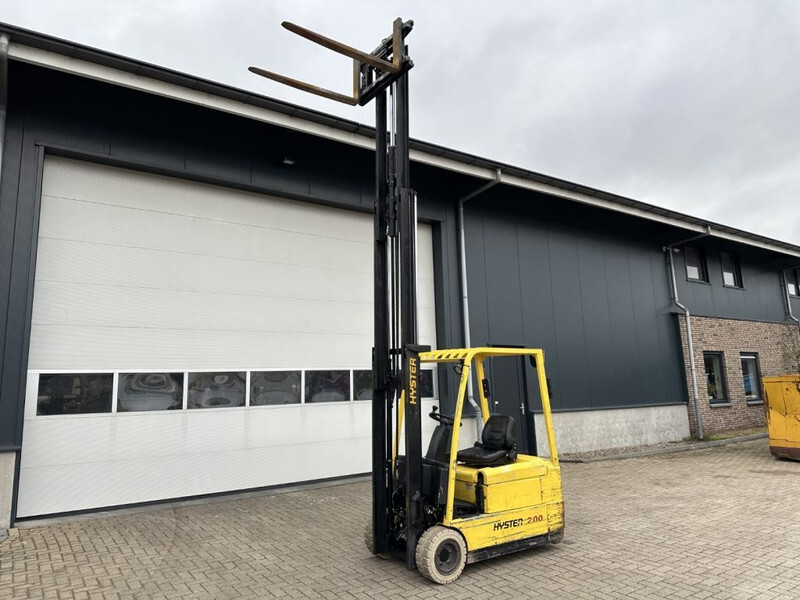 Chariot élévateur électrique Hyster J2.00XMI 2 ton Triplex Freelift Sideshift Elektra Heftruck accu 2012: photos 12
