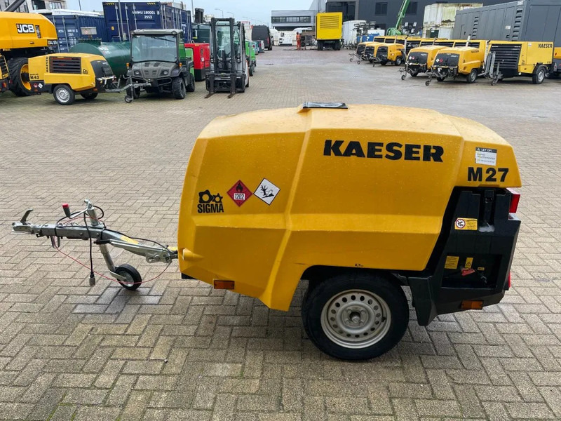 Compresseur d'air Kaeser M27 Kubota 2,7 m3 / min 7 Bar 18 kW Mobiele Silent Diesel Compressor: photos 6