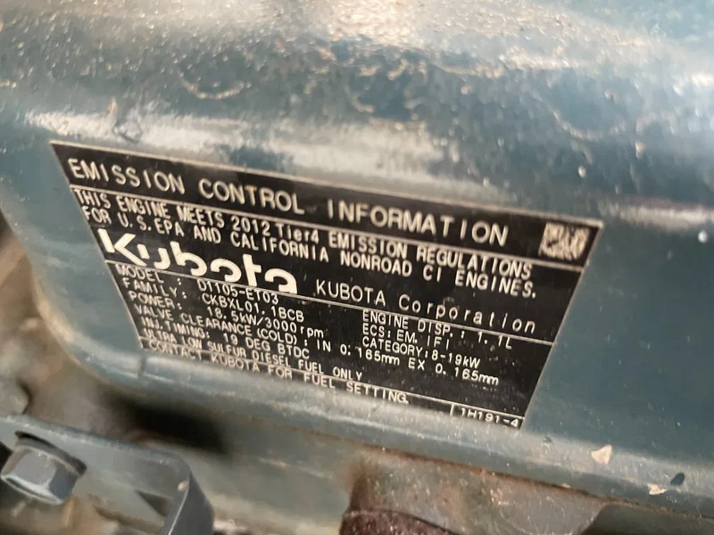 Compresseur d'air Kaeser M27 Kubota 2,7 m3 / min 7 Bar 18 kW Mobiele Silent Diesel Compressor: photos 8