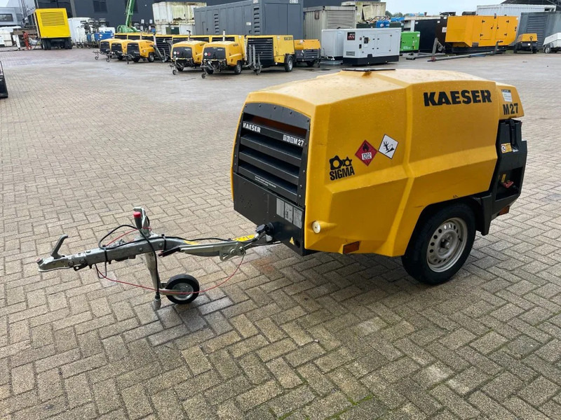 Compresseur d'air Kaeser M27 Kubota 2,7 m3 / min 7 Bar 18 kW Mobiele Silent Diesel Compressor: photos 8