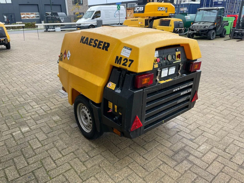 Compresseur d'air Kaeser M27 Kubota 2,7 m3 / min 7 Bar 18 kW Mobiele Silent Diesel Compressor: photos 7