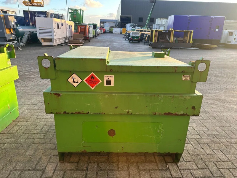 Conteneur maritime Kiwa IBC Steenbergen 750 liter Dieseltank met Handpomp Milieutank: photos 7