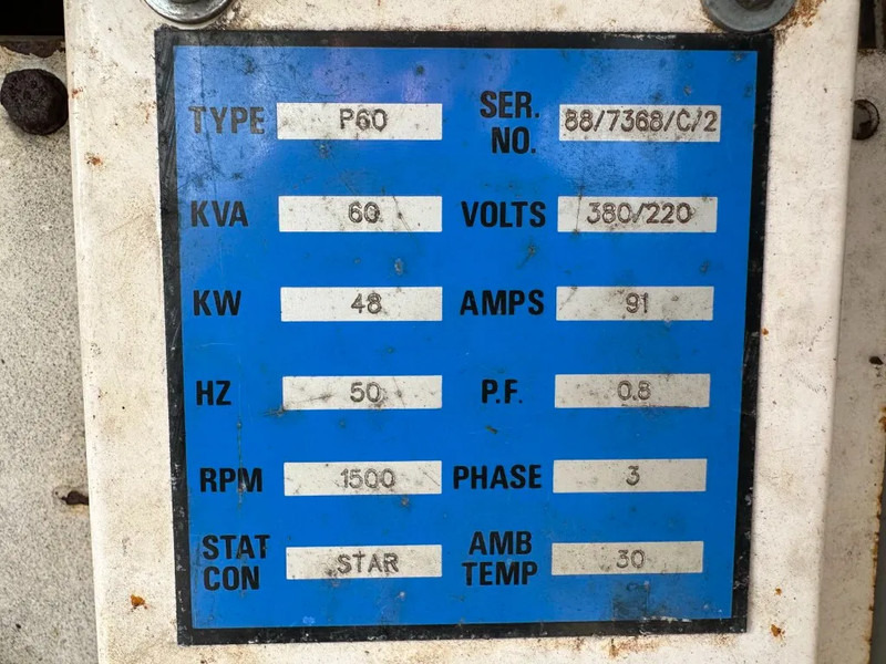 Perkins T4.236 FG Wilson Stamford 60 kVA Silent generatorset - Groupe électrogène: photos 3 Perkins T4.236 FG Wilson Stamford 60 kVA Silent generatorset - Groupe électrogène: photos 3