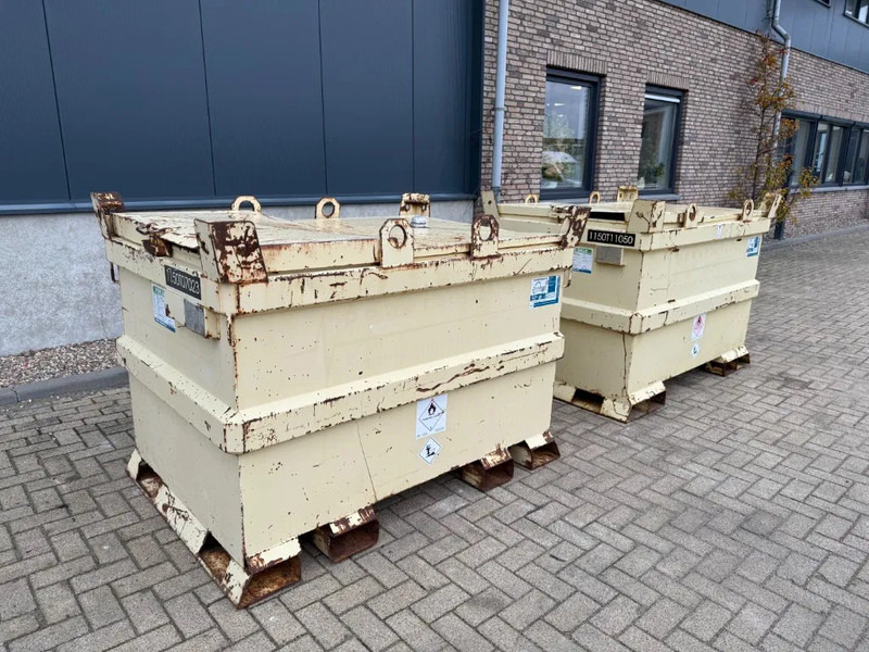 Tolsma Kiwa IBC 1150 liter Dieseltank Milieutank - Conteneur maritime: photos 5 Tolsma Kiwa IBC 1150 liter Dieseltank Milieutank - Conteneur maritime: photos 5