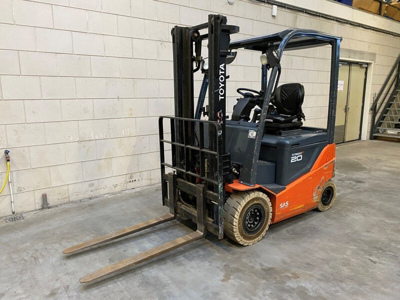 Chariot élévateur électrique Toyota 2 ton Traigo 20 Duplex Sideshift Elektra Heftruck: photos 18
