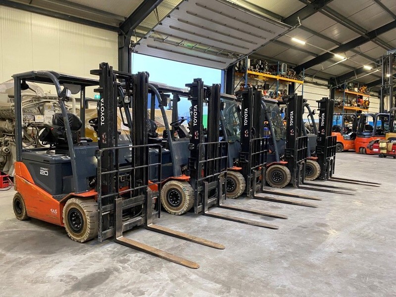 Chariot élévateur électrique Toyota 2 ton Traigo 20 Duplex Sideshift Elektra Heftruck: photos 6