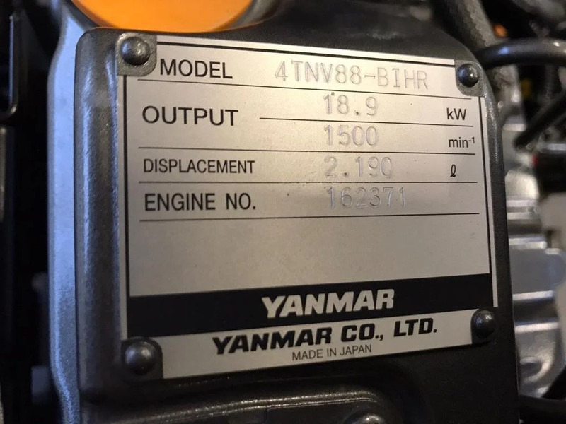 Yanmar HYW 17 Stamford 19 kVA Stage 5 generatorset - Groupe électrogène: photos 3 Yanmar HYW 17 Stamford 19 kVA Stage 5 generatorset - Groupe électrogène: photos 3