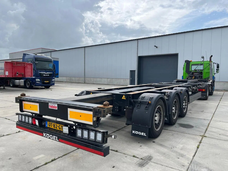 Kögel PORT 40 SIMPLEX 20 - Semi-remorque porte-conteneur/ Caisse mobile: photos 1 Kögel PORT 40 SIMPLEX 20 - Semi-remorque porte-conteneur/ Caisse mobile: photos 1