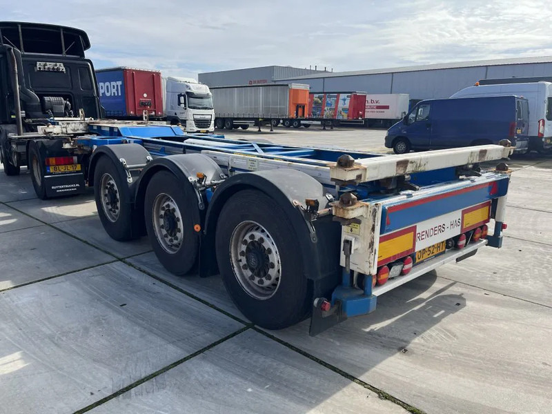 Renders-has O4/DA 08 EURO 800 CONTAINERCHASSIS - Semi-remorque porte-conteneur/ Caisse mobile: photos 1 Renders-has O4/DA 08 EURO 800 CONTAINERCHASSIS - Semi-remorque porte-conteneur/ Caisse mobile: photos 1
