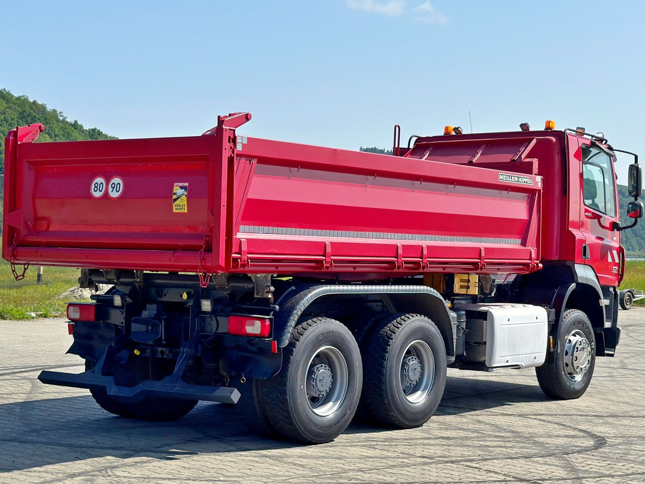 Camion benne, Camion grue DAF CF 480 * Kipper 4,85 m + BORDMATIC/ 6x4 * TOP: photos 7