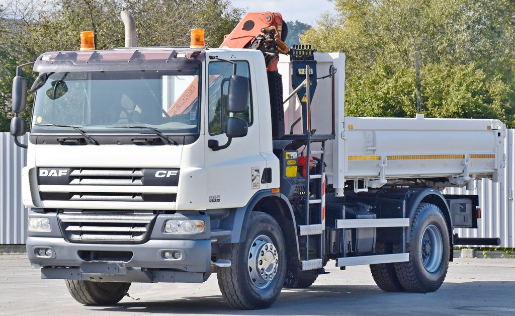DAF CF 75.310 Kipper 4,30 m + KRAN * TOPZUSTAND DAF CF 75.310 Kipper 4,30 m + KRAN * TOPZUSTAND - Camion benne, Camion grue: photos 5 DAF CF 75.310 Kipper 4,30 m + KRAN * TOPZUSTAND DAF CF 75.310 Kipper 4,30 m + KRAN * TOPZUSTAND - Camion benne, Camion grue: photos 5