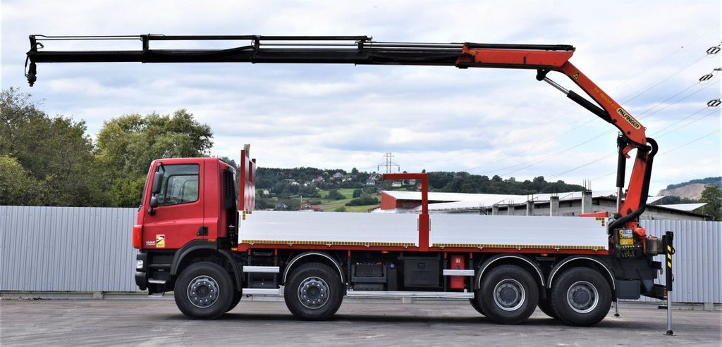 DAF CF 85.410 Pritsche 6,80m + KRAN / FUNK/8x4 DAF CF 85.410 Pritsche 6,80m + KRAN / FUNK/8x4 - Camion grue: photos 5 DAF CF 85.410 Pritsche 6,80m + KRAN / FUNK/8x4 DAF CF 85.410 Pritsche 6,80m + KRAN / FUNK/8x4 - Camion grue: photos 5