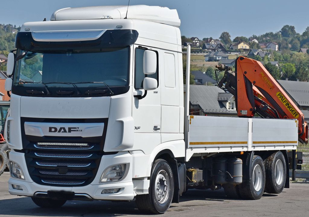DAF XF 530 Pritsche 6,30 m + PK 15500 * TOPZUSTAND DAF XF 530 Pritsche 6,30 m + PK 15500 * TOPZUSTAND - Camion grue: photos 4 DAF XF 530 Pritsche 6,30 m + PK 15500 * TOPZUSTAND DAF XF 530 Pritsche 6,30 m + PK 15500 * TOPZUSTAND - Camion grue: photos 4