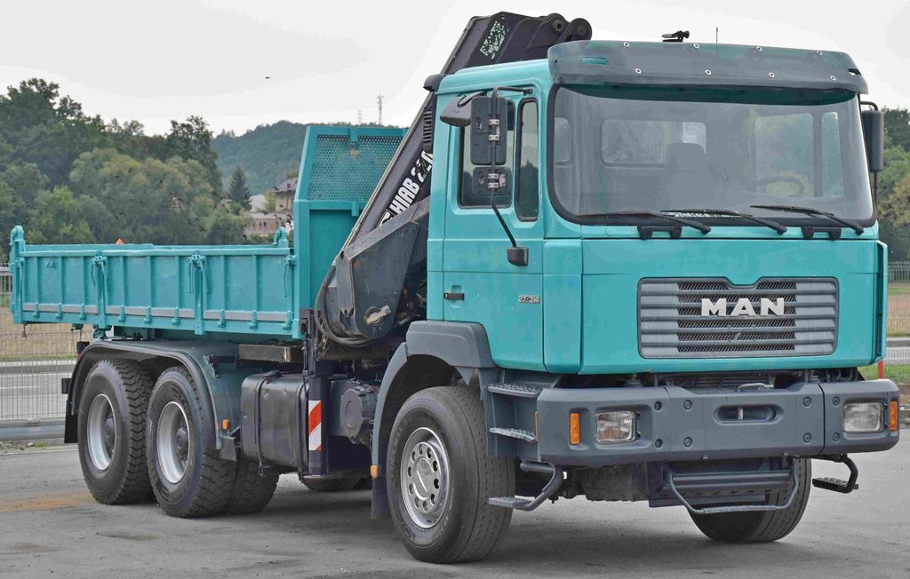 MAN 27-314 * HIAB 220 C - 3 + FUNK * 6x4 - Camion grue, Camion benne: photos 3 MAN 27-314 * HIAB 220 C - 3 + FUNK * 6x4 - Camion grue, Camion benne: photos 3