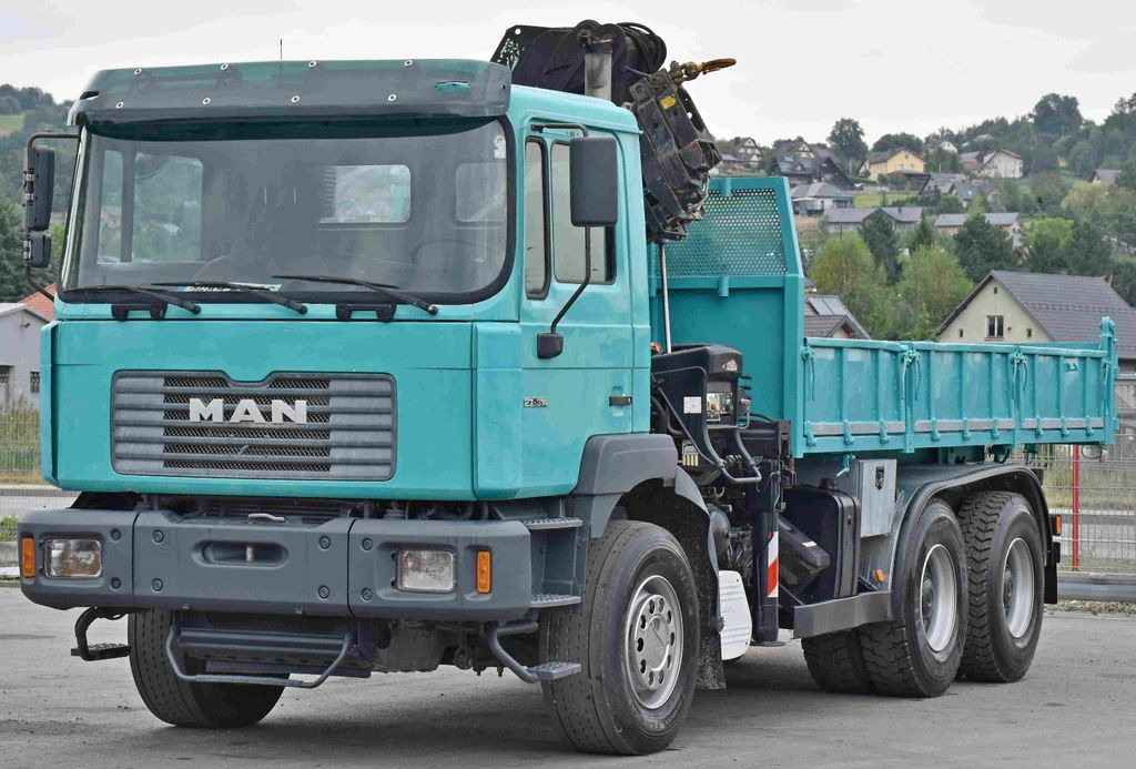 MAN 27-314 * HIAB 220 C - 3 + FUNK * 6x4 - Camion grue, Camion benne: photos 4 MAN 27-314 * HIAB 220 C - 3 + FUNK * 6x4 - Camion grue, Camion benne: photos 4