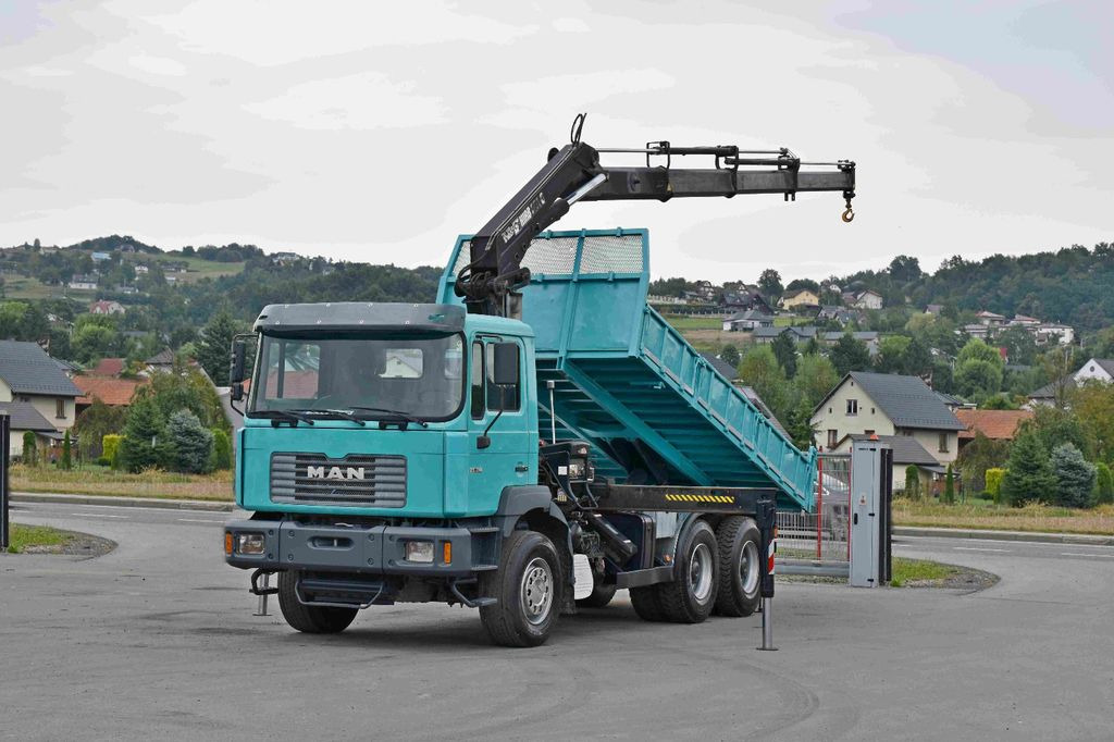 MAN 27-314 * HIAB 220 C - 3 + FUNK * 6x4 - Camion grue, Camion benne: photos 2 MAN 27-314 * HIAB 220 C - 3 + FUNK * 6x4 - Camion grue, Camion benne: photos 2