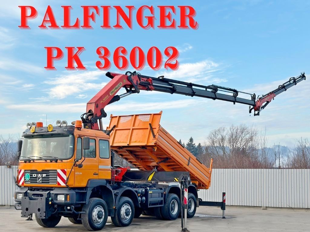 MAN 35.414 * PALFINGER PK 36002 +FUNK / 8x6 - Camion grue: photos 1 MAN 35.414 * PALFINGER PK 36002 +FUNK / 8x6 - Camion grue: photos 1