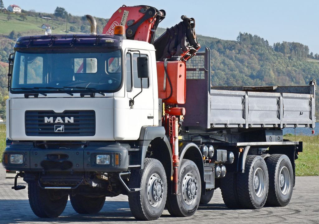 MAN 41.460 * KRAN * 8x8 ! TOPZUSTAND MAN 41.460 * KRAN * 8x8 ! TOPZUSTAND - Camion grue, Camion benne: photos 3 MAN 41.460 * KRAN * 8x8 ! TOPZUSTAND MAN 41.460 * KRAN * 8x8 ! TOPZUSTAND - Camion grue, Camion benne: photos 3
