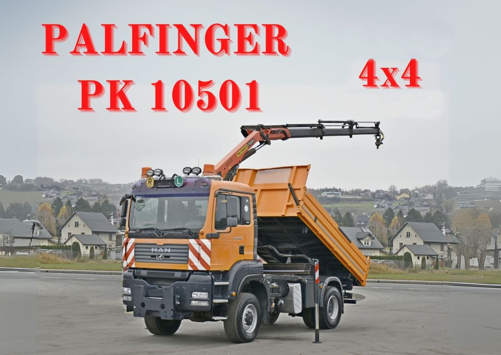 MAN TGA 18.360 * PK 10501 + FUNK *4x4 MAN TGA 18.360 * PK 10501 + FUNK *4x4 - Camion grue, Camion benne: photos 1 MAN TGA 18.360 * PK 10501 + FUNK *4x4 MAN TGA 18.360 * PK 10501 + FUNK *4x4 - Camion grue, Camion benne: photos 1