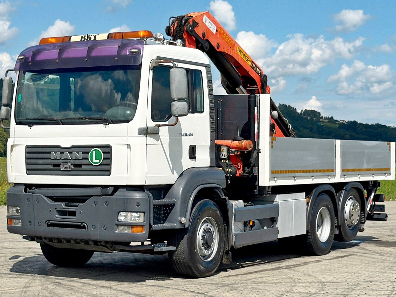 MAN TGA 26.430 Pritsche 5,50m + KRAN+ FUNK/6-4H2 MAN TGA 26.430 * PK 23002 + FUNK/6-4H2 - Camion grue: photos 4 MAN TGA 26.430 Pritsche 5,50m + KRAN+ FUNK/6-4H2 MAN TGA 26.430 * PK 23002 + FUNK/6-4H2 - Camion grue: photos 4