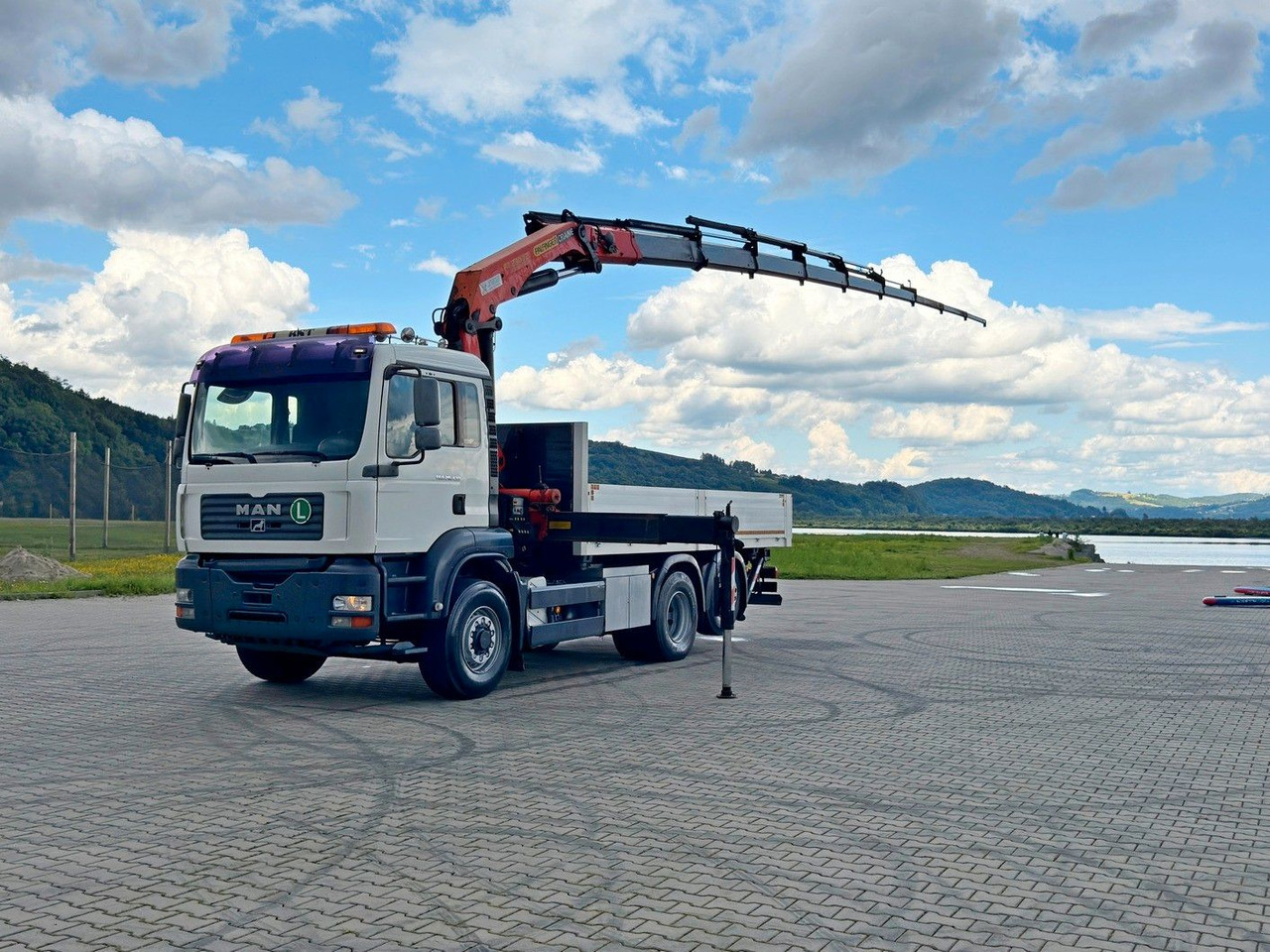 MAN TGA 26.430 Pritsche 5,50m + KRAN+ FUNK/6-4H2 MAN TGA 26.430 * PK 23002 + FUNK/6-4H2 - Camion grue: photos 2 MAN TGA 26.430 Pritsche 5,50m + KRAN+ FUNK/6-4H2 MAN TGA 26.430 * PK 23002 + FUNK/6-4H2 - Camion grue: photos 2