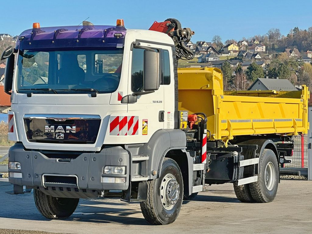 MAN TGS 18.320 * PK 12002 - EH A + FUNK * TOPZUSTAND - Camion grue, Camion benne: photos 5 MAN TGS 18.320 * PK 12002 - EH A + FUNK * TOPZUSTAND - Camion grue, Camion benne: photos 5