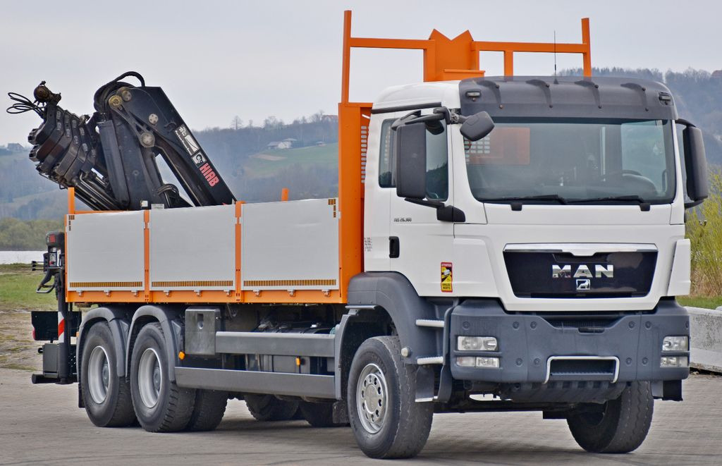 MAN TGS 26.360* HIAB 211 E-6 HIDUO / FUNK * 6x4 - Camion grue, Camion plateau: photos 4 MAN TGS 26.360* HIAB 211 E-6 HIDUO / FUNK * 6x4 - Camion grue, Camion plateau: photos 4