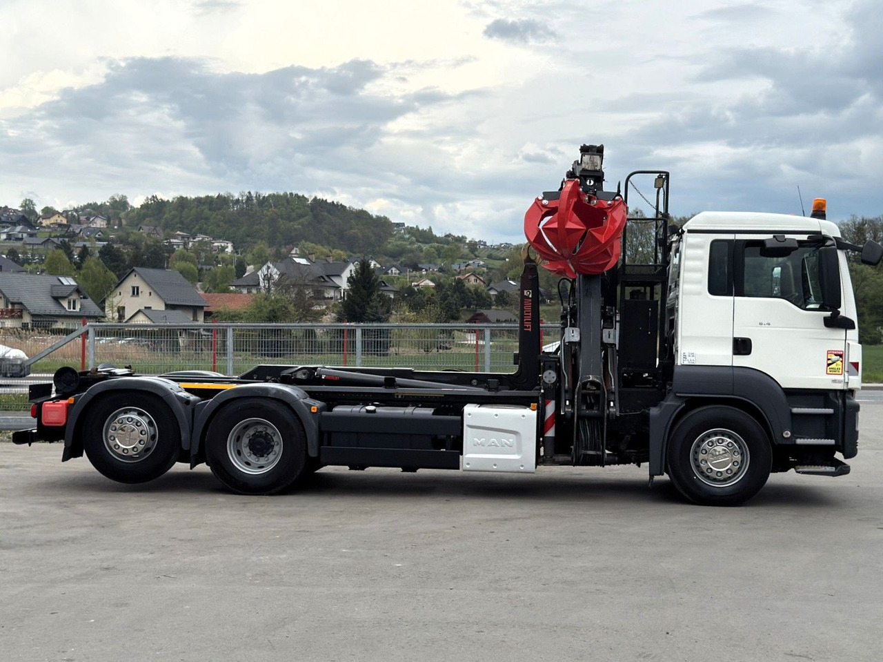MAN TGS 26.400 Abrollkipper* KESLA 2114Z* TOP - Camion ampliroll, Camion grue: photos 4 MAN TGS 26.400 Abrollkipper* KESLA 2114Z* TOP - Camion ampliroll, Camion grue: photos 4