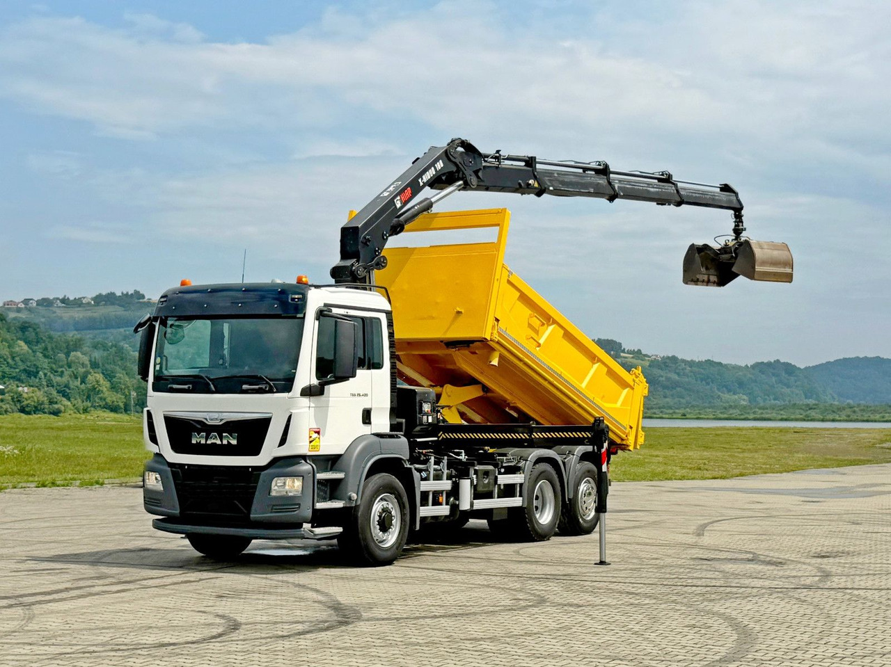 MAN TGS 26.400 * HIAB X-HIDUO 188 E-3 + FUNK * 6x4 - Camion grue: photos 2 MAN TGS 26.400 * HIAB X-HIDUO 188 E-3 + FUNK * 6x4 - Camion grue: photos 2