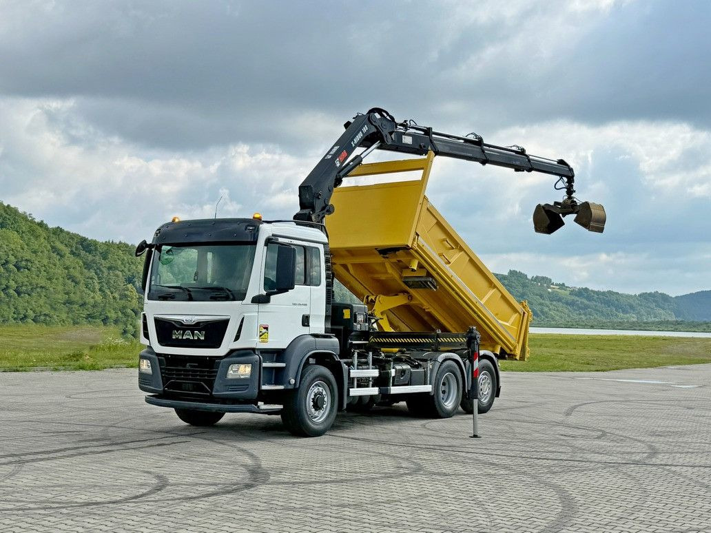 MAN TGS 26.400 * HIAB X-HIDUO 188 E-3 + FUNK * 6x4 - Camion grue: photos 2 MAN TGS 26.400 * HIAB X-HIDUO 188 E-3 + FUNK * 6x4 - Camion grue: photos 2