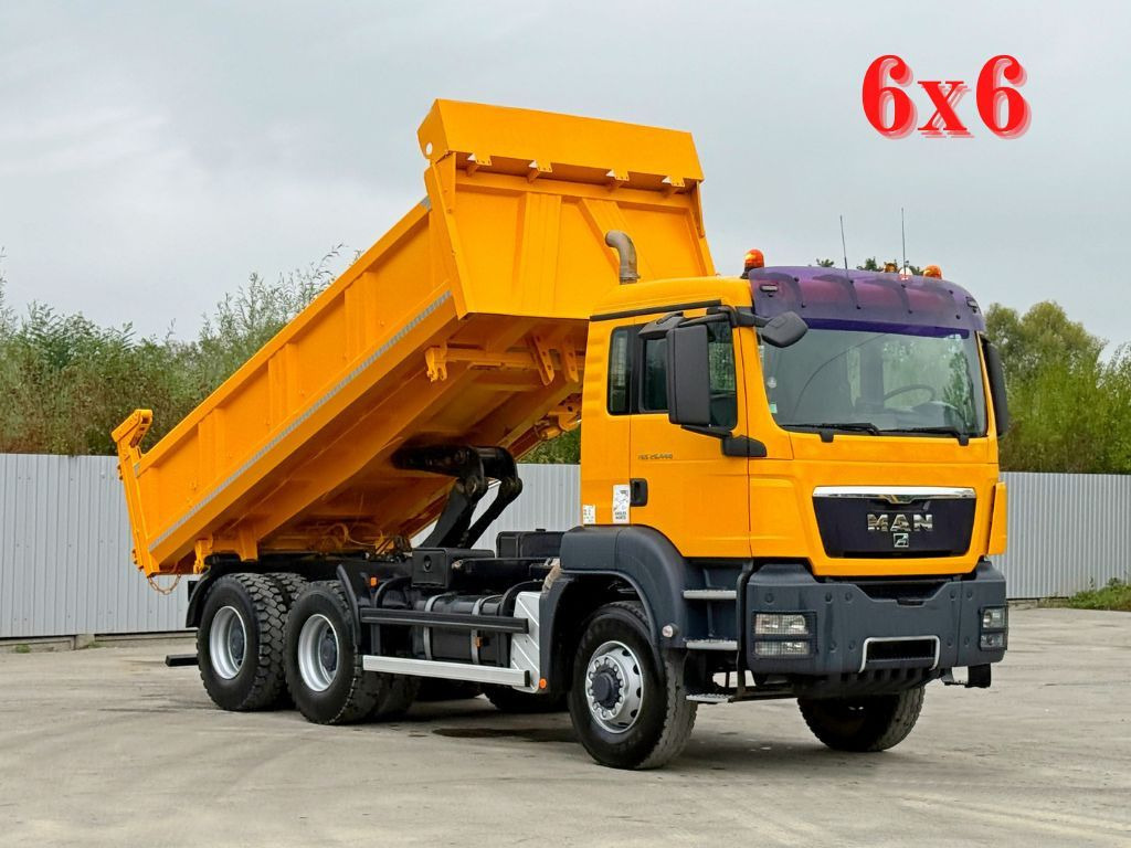 MAN TGS 26.440 * Kipper 5,20m+BORDMATIC * 6x6 * TOP - Camion benne, Camion grue: photos 1 MAN TGS 26.440 * Kipper 5,20m+BORDMATIC * 6x6 * TOP - Camion benne, Camion grue: photos 1