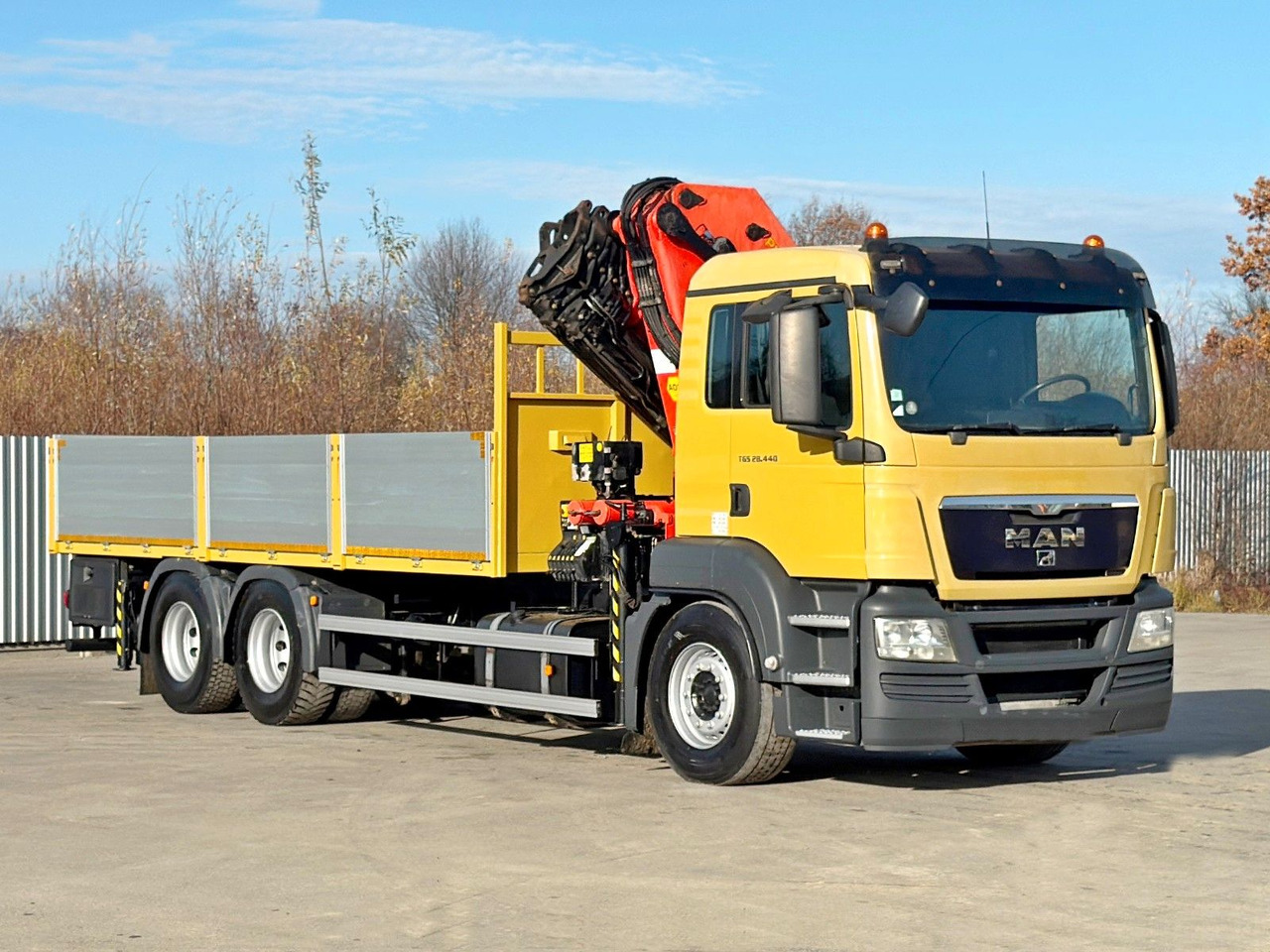 MAN TGS 28.440 Pritsche 6,55* PALFINGER PK 4502 - Camion grue: photos 3 MAN TGS 28.440 Pritsche 6,55* PALFINGER PK 4502 - Camion grue: photos 3