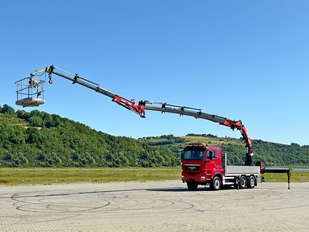 MAN TGS 28.480 * EFFER 255/5S + JIB 3S + FUNK * TOP - Camion grue: photos 2 MAN TGS 28.480 * EFFER 255/5S + JIB 3S + FUNK * TOP - Camion grue: photos 2