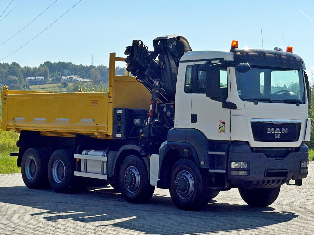 MAN TGS 32.510 * HIAB 288 EP - 5HIDUO/ FUNK * 8x8 - Camion grue: photos 4 MAN TGS 32.510 * HIAB 288 EP - 5HIDUO/ FUNK * 8x8 - Camion grue: photos 4