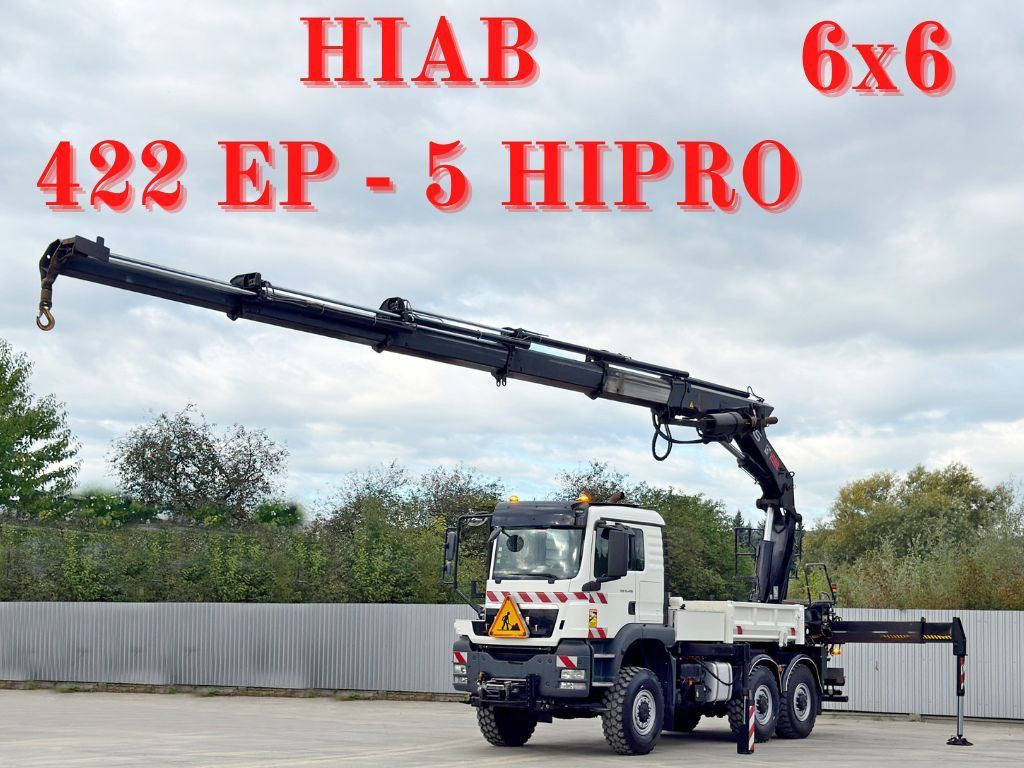 MAN TGS 33.400* HIAB 422 EP-5HIPRO * 6x6 * TOP - Camion grue: photos 1 MAN TGS 33.400* HIAB 422 EP-5HIPRO * 6x6 * TOP - Camion grue: photos 1