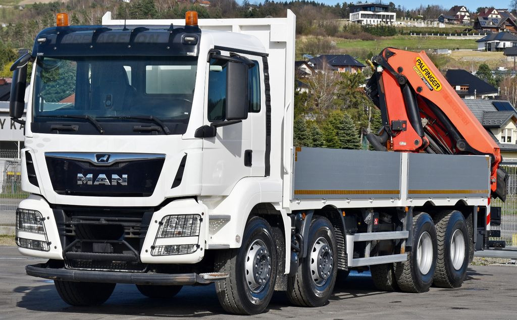 MAN TGS 35.500 * PK 22002 - EH C + FUNK * 8x4 * TOP MAN TGS 35.500 * PK 22002 - EH C + FUNK * 8x4 * TOP - Camion grue, Camion plateau: photos 4 MAN TGS 35.500 * PK 22002 - EH C + FUNK * 8x4 * TOP MAN TGS 35.500 * PK 22002 - EH C + FUNK * 8x4 * TOP - Camion grue, Camion plateau: photos 4