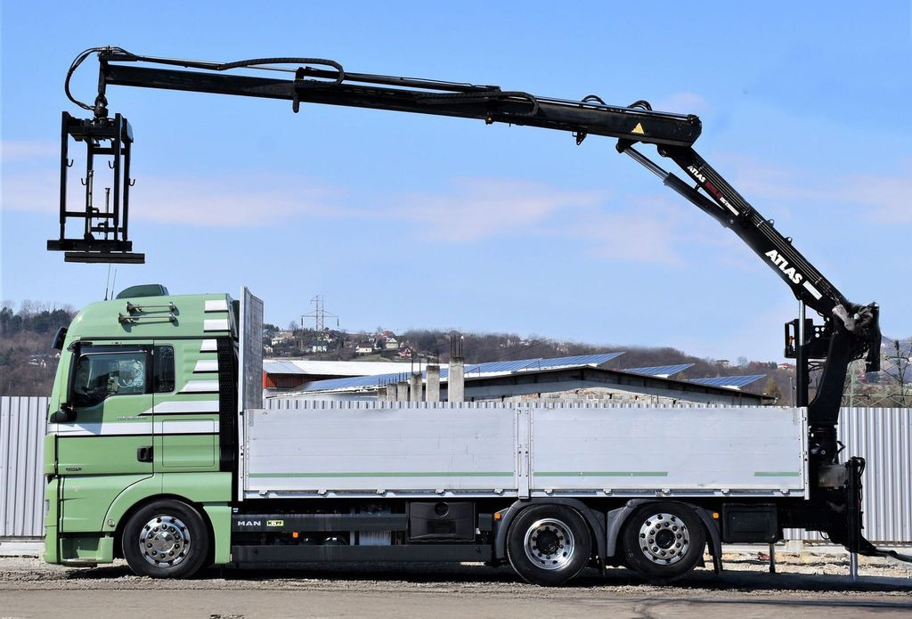 MAN TGX 26.440 Pritsche 6,60 m* ATLAS 125.2V-A12VB MAN TGX 26.440 Pritsche 6,60 m* ATLAS 125.2V-A12VB - Camion grue: photos 5 MAN TGX 26.440 Pritsche 6,60 m* ATLAS 125.2V-A12VB MAN TGX 26.440 Pritsche 6,60 m* ATLAS 125.2V-A12VB - Camion grue: photos 5