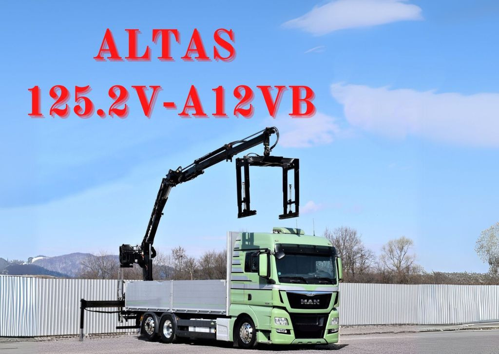 MAN TGX 26.440 Pritsche 6,60 m* ATLAS 125.2V-A12VB MAN TGX 26.440 Pritsche 6,60 m* ATLAS 125.2V-A12VB - Camion grue: photos 1 MAN TGX 26.440 Pritsche 6,60 m* ATLAS 125.2V-A12VB MAN TGX 26.440 Pritsche 6,60 m* ATLAS 125.2V-A12VB - Camion grue: photos 1