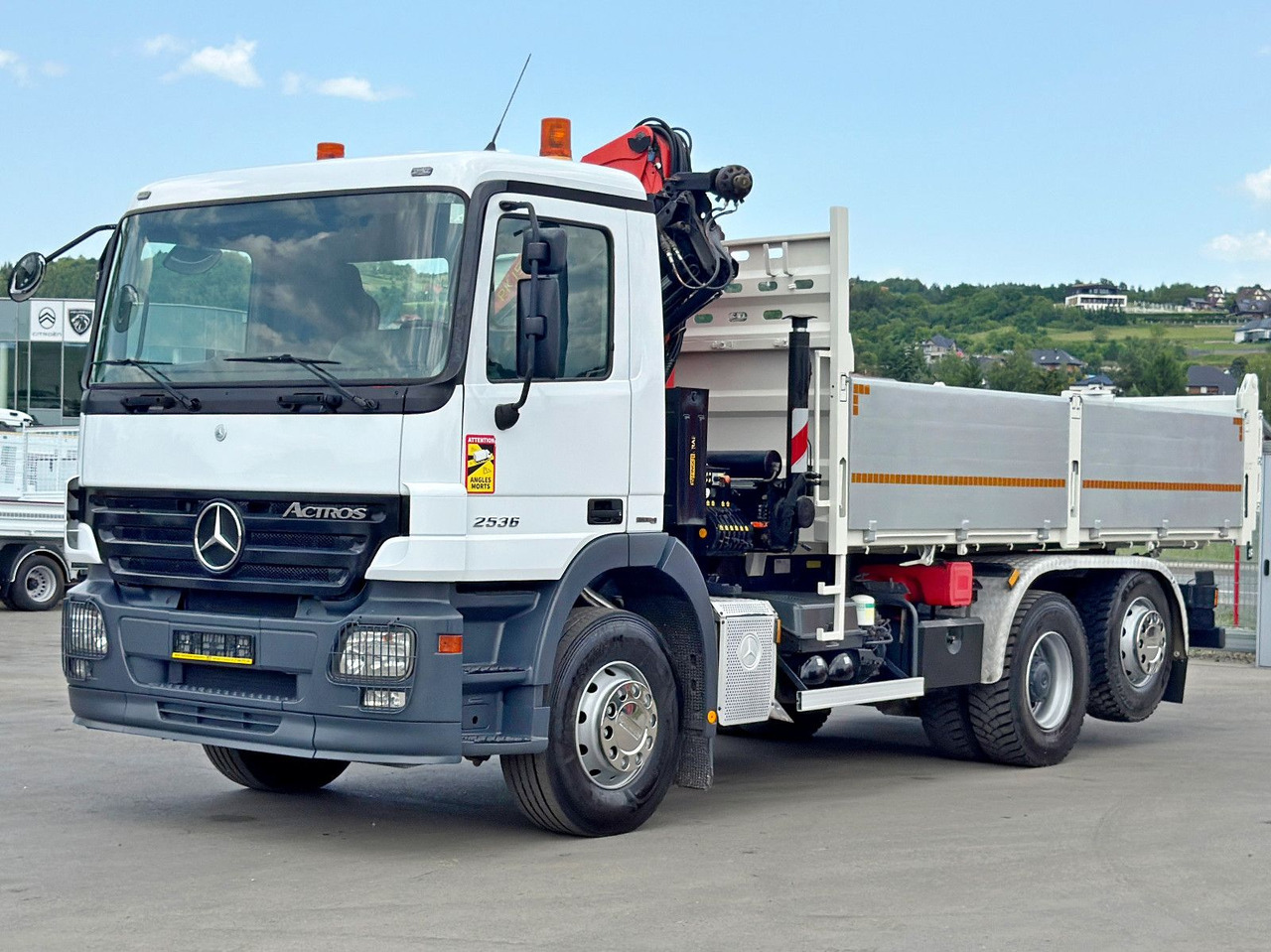 Mercedes-Benz ACTROS 2536* KIPPER 5,30m * PK 15500 + FUNK* TOP - Camion benne, Camion grue: photos 3 Mercedes-Benz ACTROS 2536* KIPPER 5,30m * PK 15500 + FUNK* TOP - Camion benne, Camion grue: photos 3