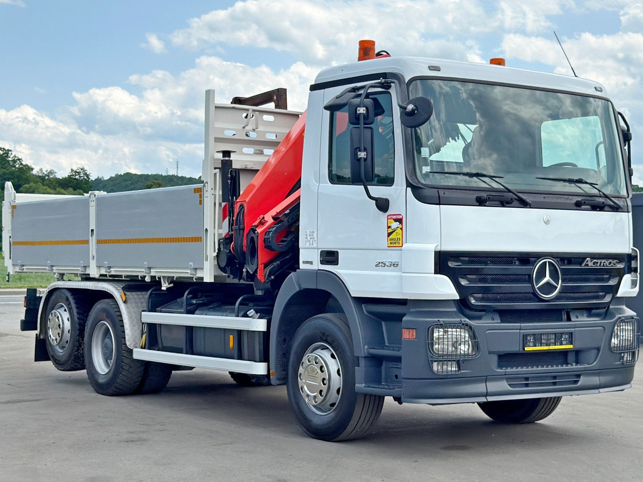 Mercedes-Benz ACTROS 2536* KIPPER 5,30m * PK 15500 + FUNK* TOP - Camion benne, Camion grue: photos 4 Mercedes-Benz ACTROS 2536* KIPPER 5,30m * PK 15500 + FUNK* TOP - Camion benne, Camion grue: photos 4