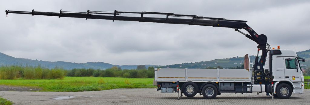 Mercedes-Benz ACTROS 2544 * HIAB 377 E - 8 HIPRO + FUNK* TOP - Camion grue, Camion plateau: photos 5 Mercedes-Benz ACTROS 2544 * HIAB 377 E - 8 HIPRO + FUNK* TOP - Camion grue, Camion plateau: photos 5