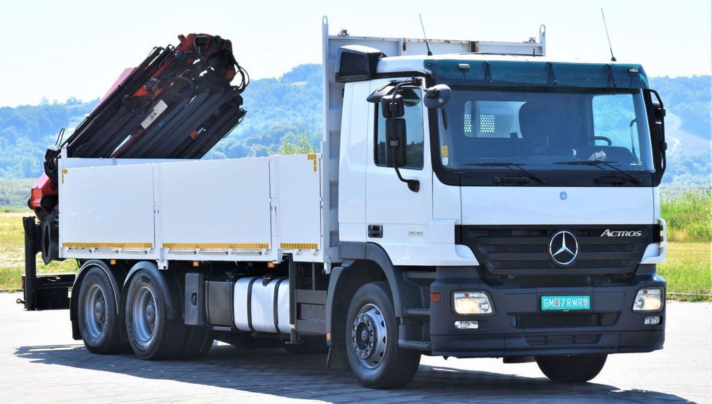 Mercedes-Benz ACTROS 2641 * PK 29002 +JIB PJ060/FUNK* 6x4 Mercedes-Benz ACTROS 2641 * PK 29002 +JIB PJ060/FUNK* 6x4 - Camion grue, Camion plateau: photos 3 Mercedes-Benz ACTROS 2641 * PK 29002 +JIB PJ060/FUNK* 6x4 Mercedes-Benz ACTROS 2641 * PK 29002 +JIB PJ060/FUNK* 6x4 - Camion grue, Camion plateau: photos 3