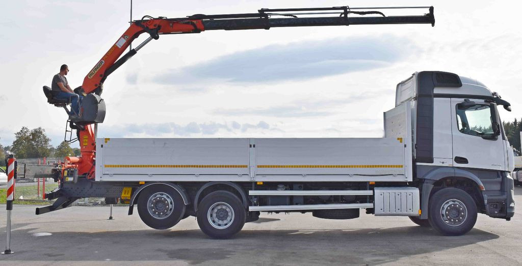 Mercedes-Benz AROCS 2542* PK 13001-K B* TOPZUSTAND - Camion grue, Camion plateau: photos 5 Mercedes-Benz AROCS 2542* PK 13001-K B* TOPZUSTAND - Camion grue, Camion plateau: photos 5