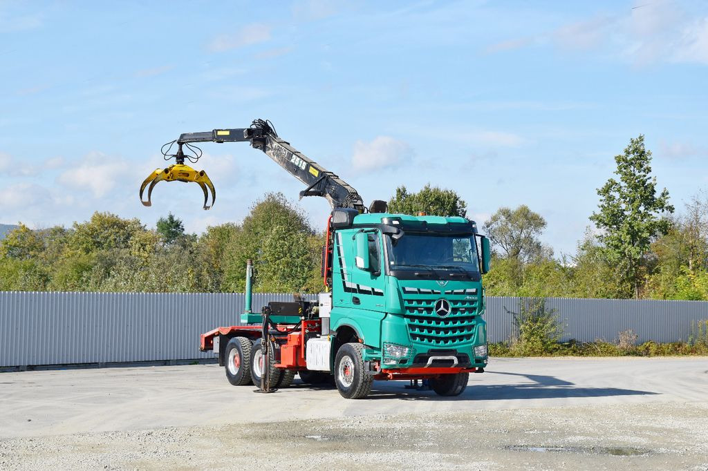 Mercedes-Benz AROCS 3363 *HOLZTRANSPORTER * LOGLIFT 251S /6x4 - Camion grumier, Camion grue: photos 2 Mercedes-Benz AROCS 3363 *HOLZTRANSPORTER * LOGLIFT 251S /6x4 - Camion grumier, Camion grue: photos 2
