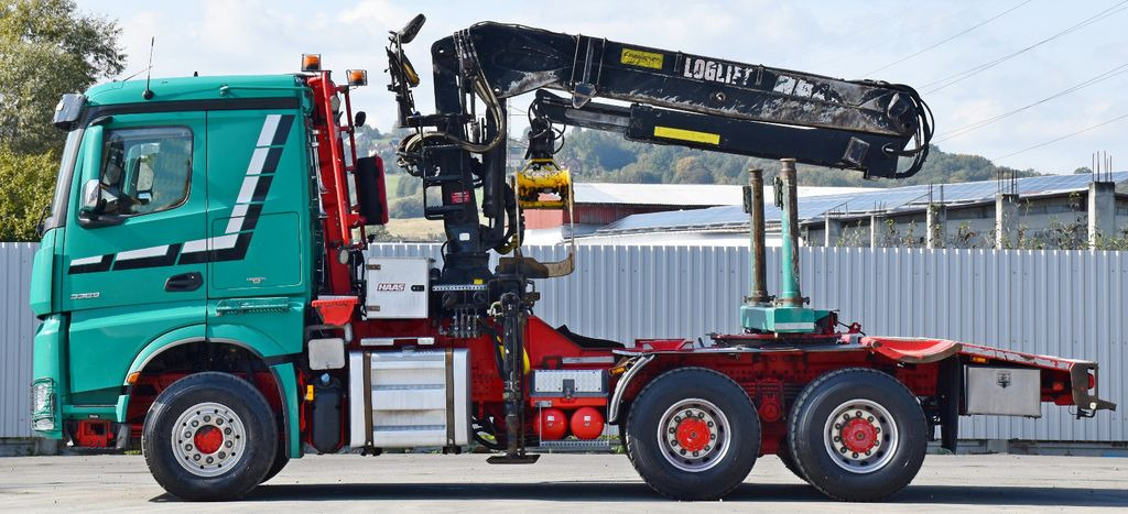 Mercedes-Benz AROCS 3363 *HOLZTRANSPORTER * LOGLIFT 251S /6x4 - Camion grumier, Camion grue: photos 5 Mercedes-Benz AROCS 3363 *HOLZTRANSPORTER * LOGLIFT 251S /6x4 - Camion grumier, Camion grue: photos 5