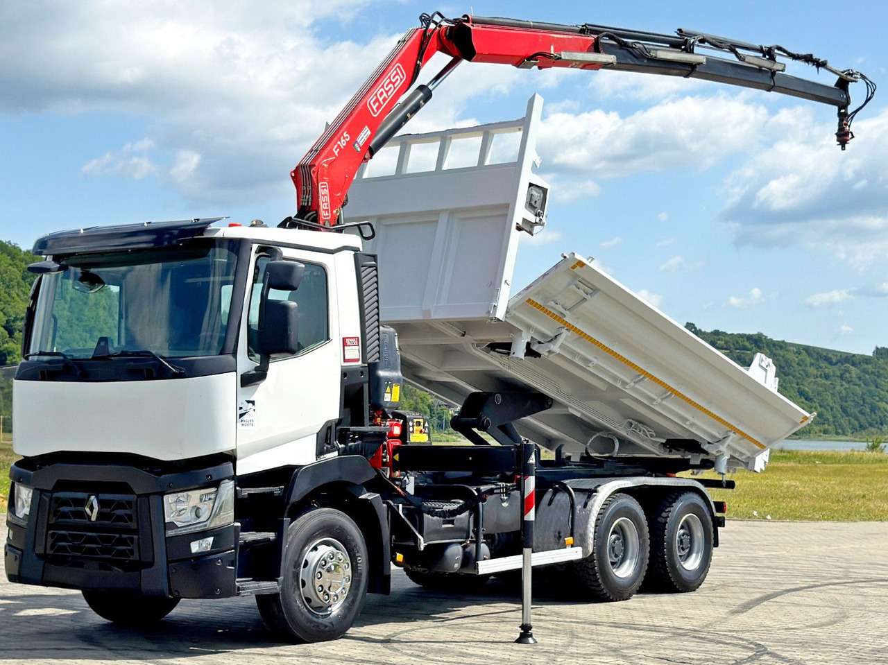 Renault C 430 * FASSI F165A.0.23 + FUNK * 6x4 - Camion grue: photos 3 Renault C 430 * FASSI F165A.0.23 + FUNK * 6x4 - Camion grue: photos 3